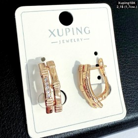 Сережки Xuping18К 20530 (1.7см)